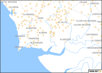 map of Hacienda Dominguez